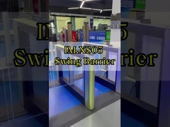 Puerta de barrera de oscilación para edificios de oficinas