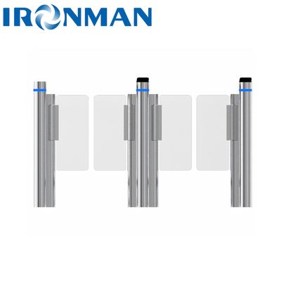 Calidad  Speed Gate Turnstile with 10mm Acrylic, Swing Turnstile For Hospitals / Hotels Fábrica