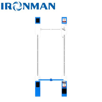 Calidad  SUS201 Stainless Steel AB Interlocking Turnstile - 10MM Tempered Glass Heavy-Duty Access Control Fábrica