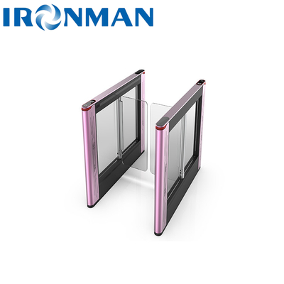Material de aleación de aluminio Cuerpo de la máquina Smart Swing Barrier Gate Turnstile Entrance Turnstile Sistema de control de acceso