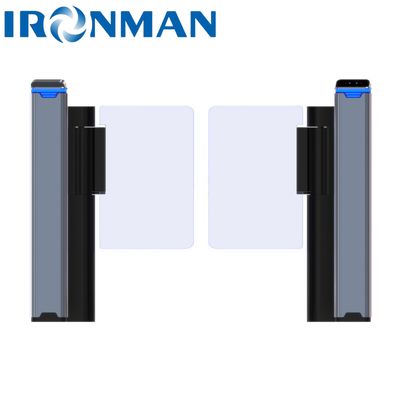 Control de acceso de seguridad Giradiscos de cristal de oscilación Puerta de velocidad automática de giradiscos para gimnasios