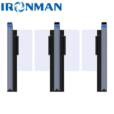 Puerta automática doble corredera para el sistema de control de acceso