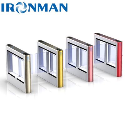 Control de acceso a la puerta de peatones Servo motor de oscilación Barrera de oscilación óptica girasol